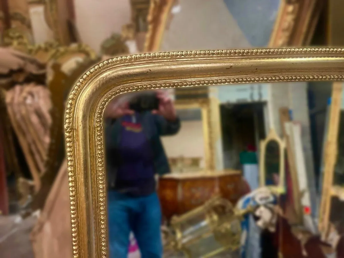 Antique style Overmantels mirrors in 4 sizes - Image 3