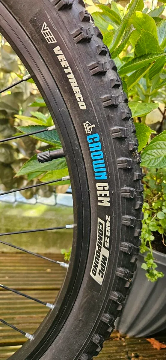 Carrera Luna black and pink mountain bike 24"wheel - Image 2