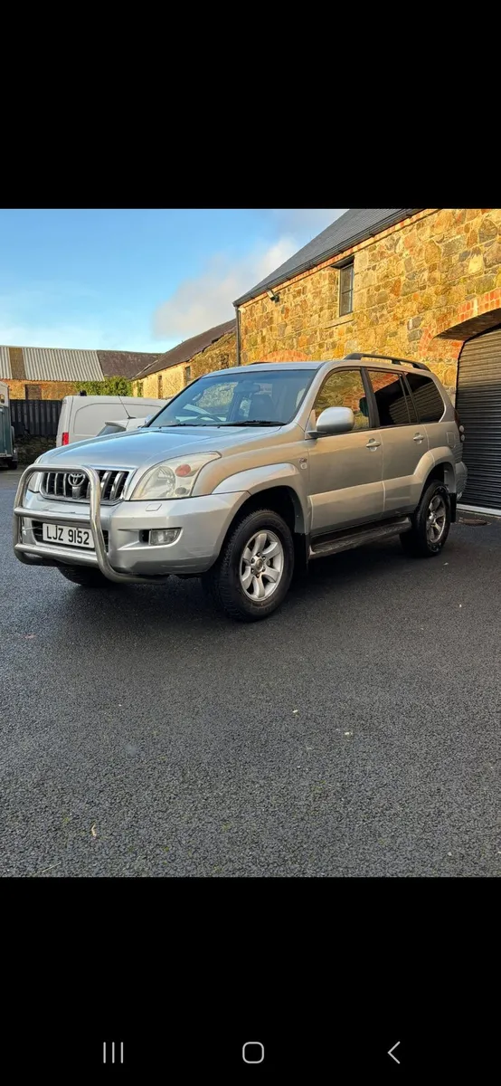 Toyota landcruiser £7995 stg - Image 1