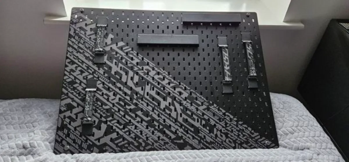 Ikea gaming notice board with attachments/ holders