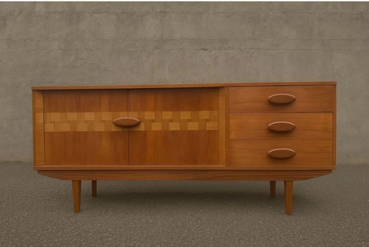 Mid century sideboards cabinets drawers nests tables - Image 1