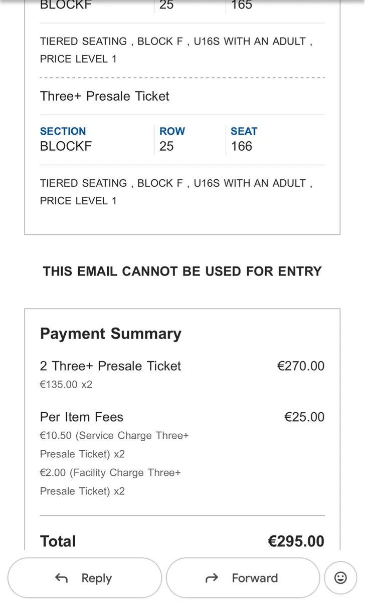 Hans Zimmer tickets x2 Wednesday 26th November - Image 3