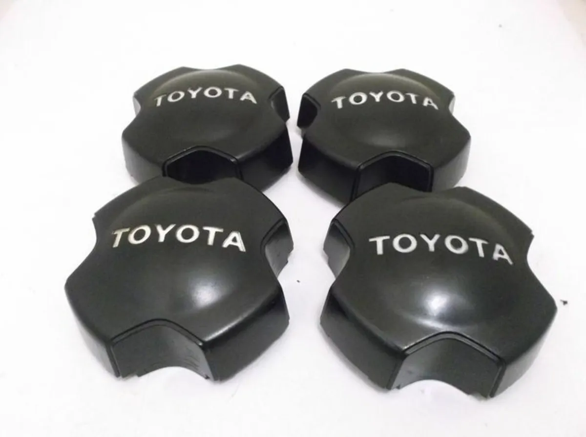 Set of 4 x Genuine Toyota Starlet Steel Wheel Caps - Image 1