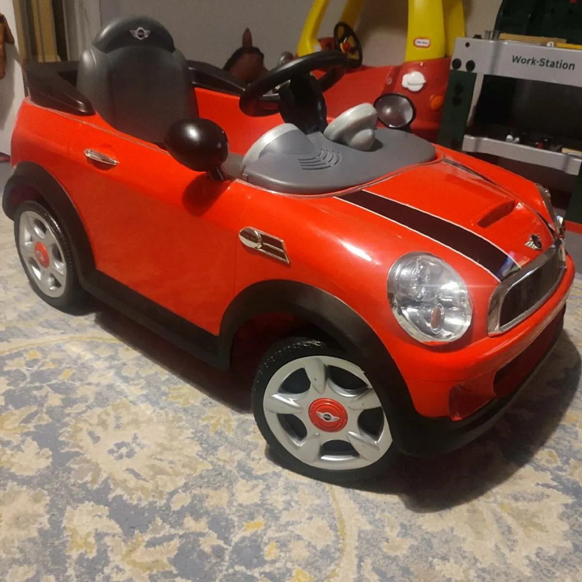 Kids Mini Cooper Electric Car - Image 1