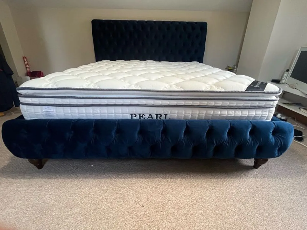 Superking Bed and Mattress - Image 1