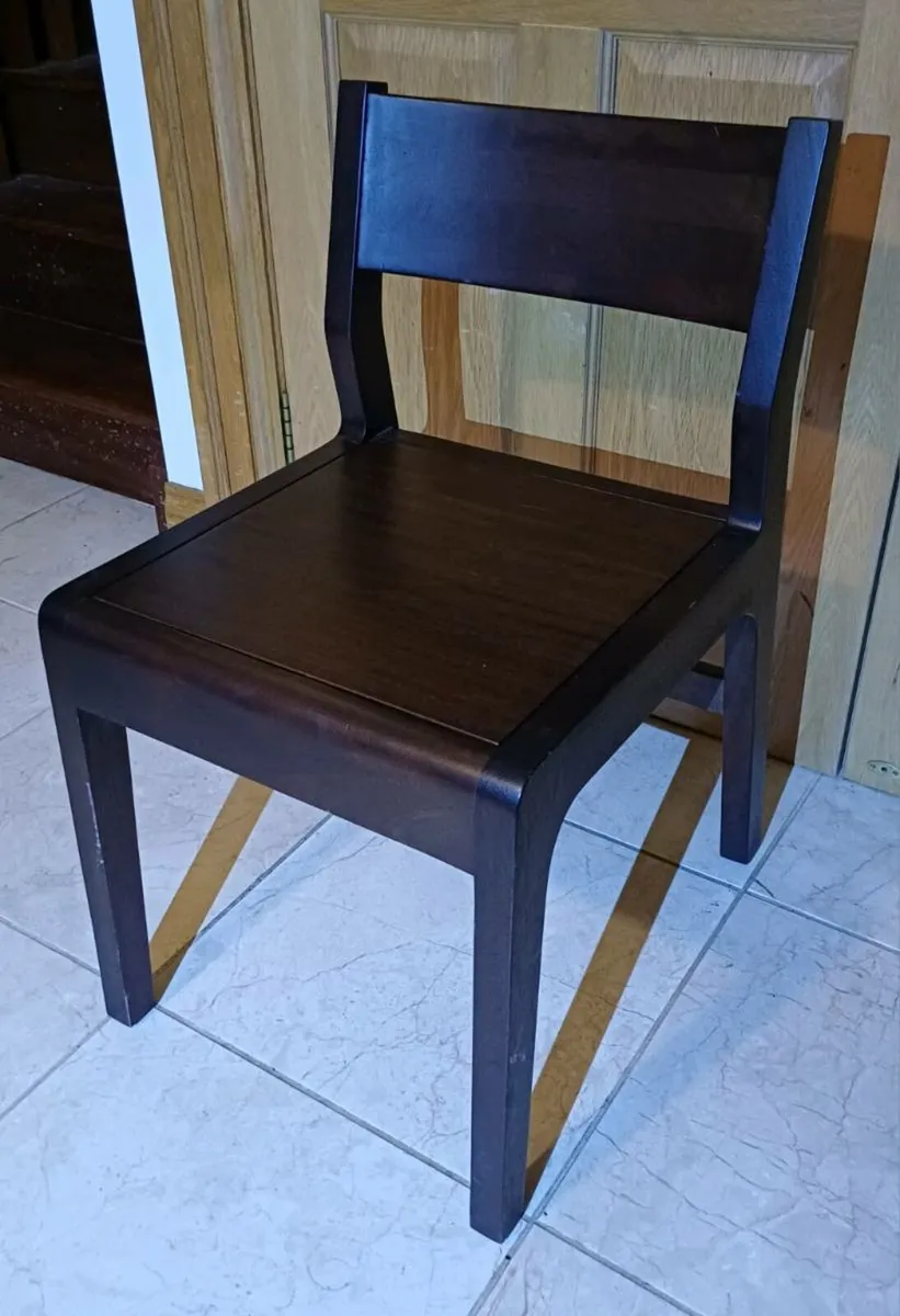 Mahogony Wooden Chairs - Image 3