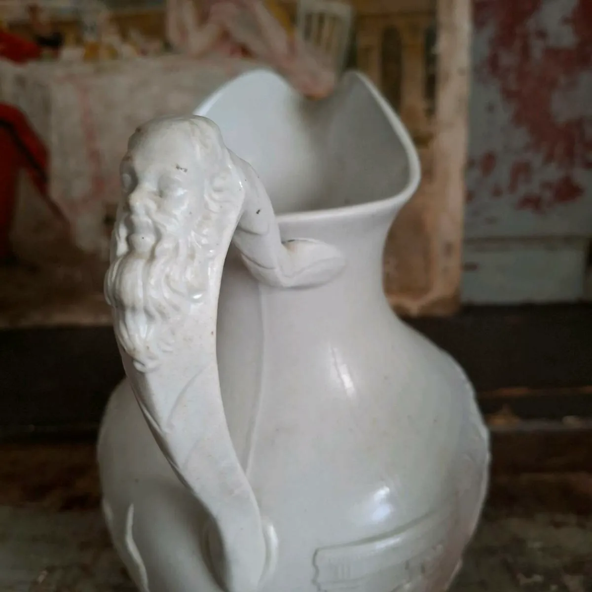 Parian Ware Jug - Image 3