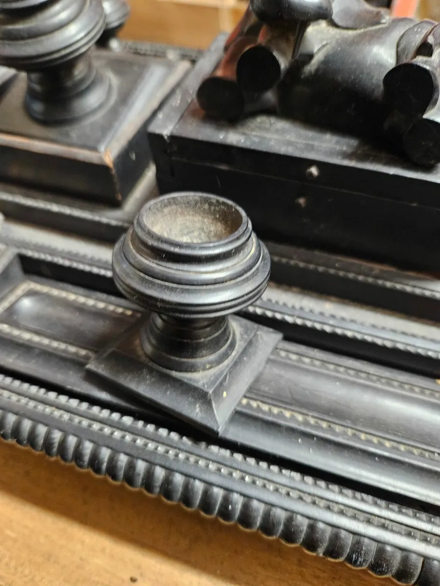 Vintage Antique Ebony Writing Board - Image 2