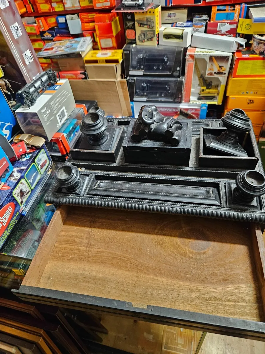 Vintage Antique Ebony Writing Board - Image 3