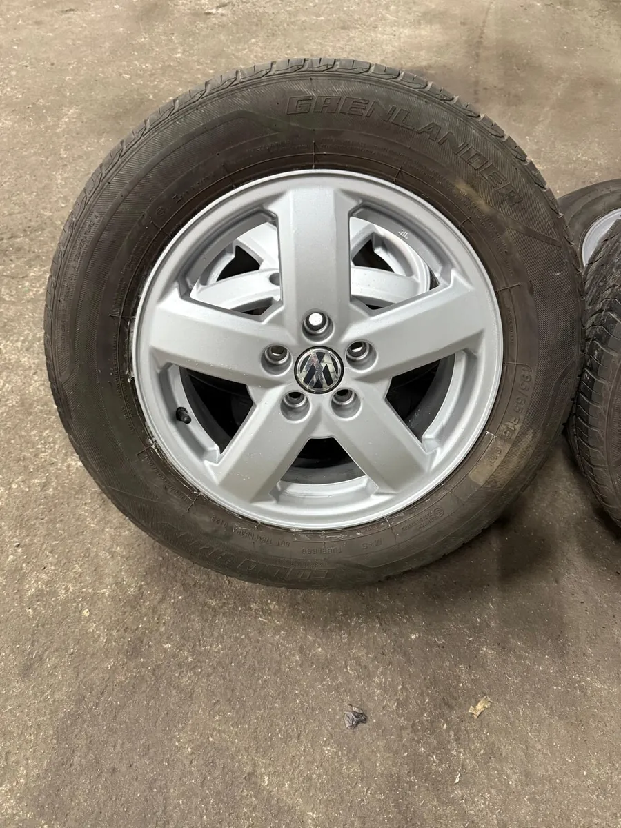 VW Polo, Skoda Rapid, Seat Alloy Wheels & Tyres - Image 1