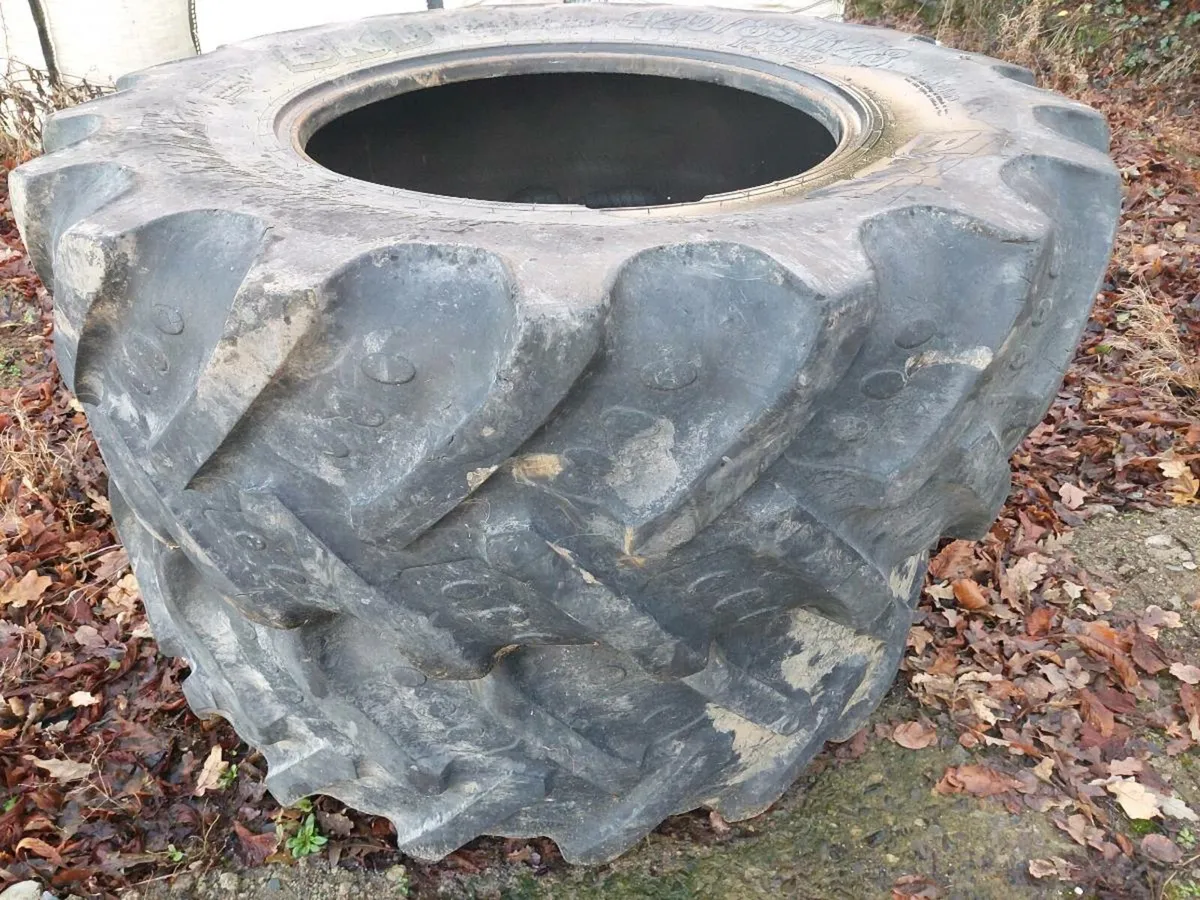 2 Front Tyres 420/85/R28 - Image 3