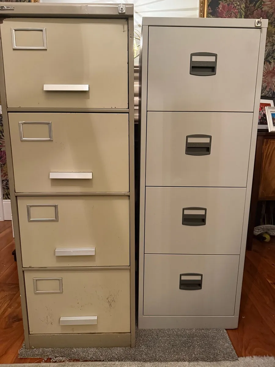 Office filing cabinets - Image 1