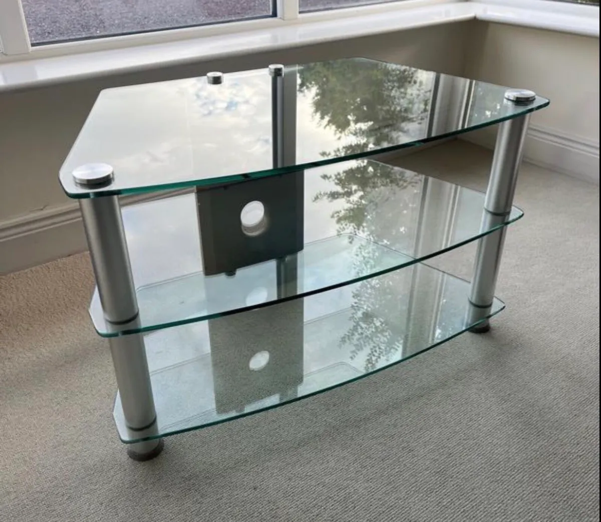 Glass TV Stand - Image 2