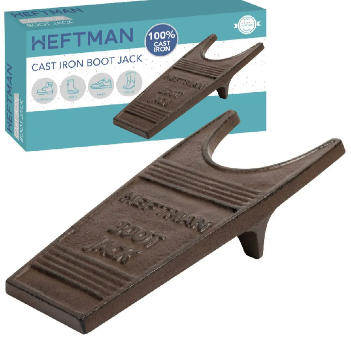 NEW Cast Iron Boot Jack Welly Puller - Image 2