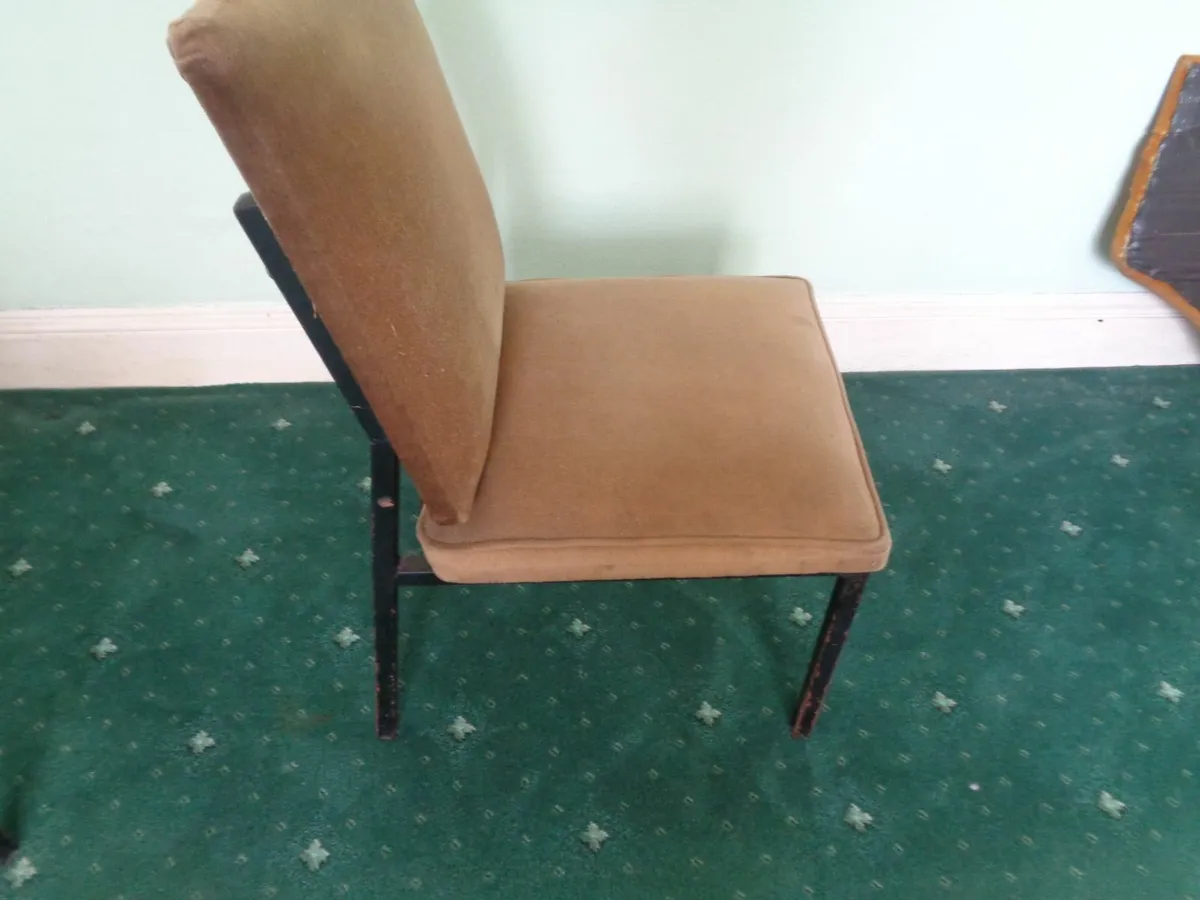 Metal Framed Chair for Sale - Image 3