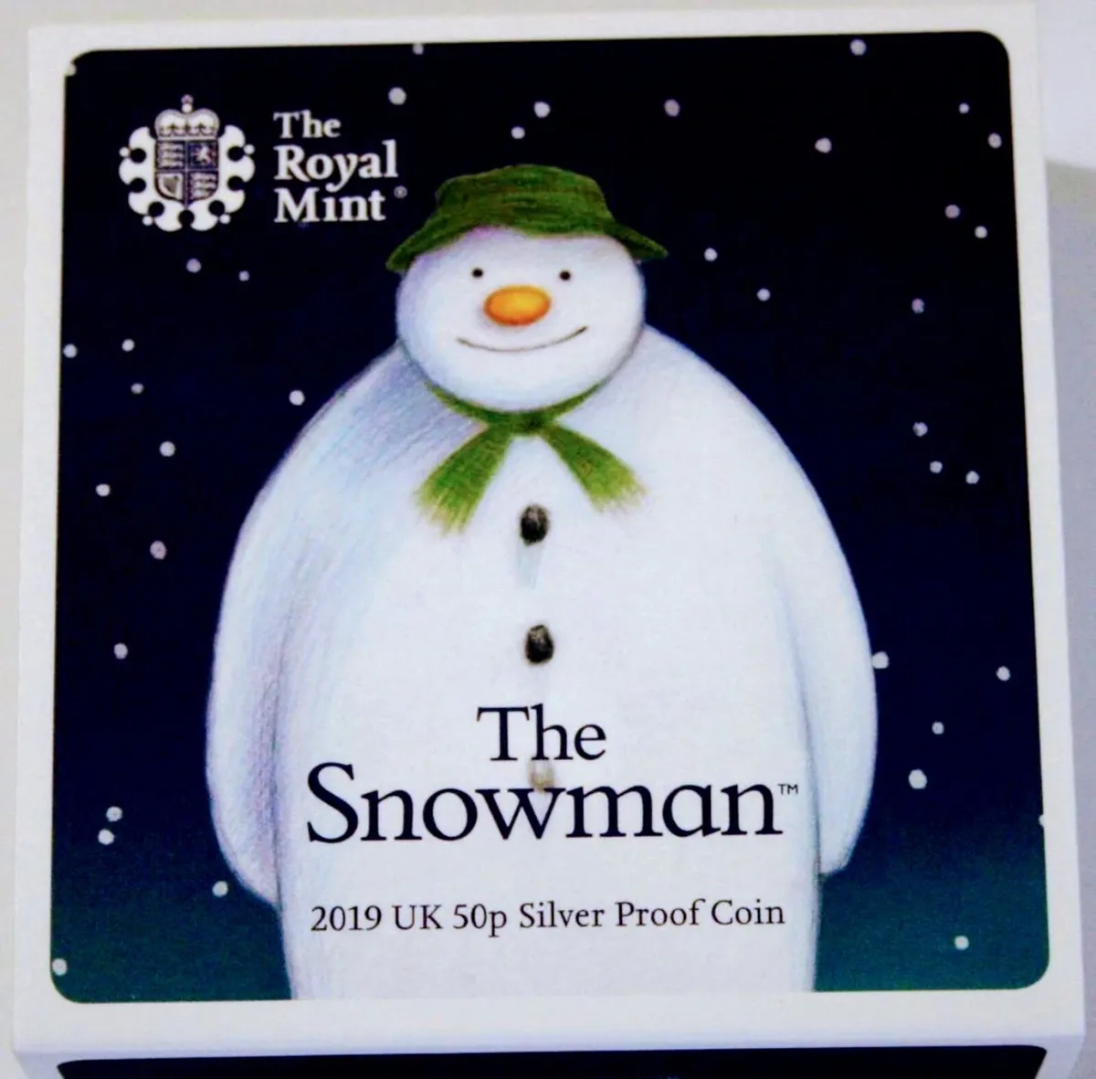 2019 silver proof 50p Snowman Coin - Image 2