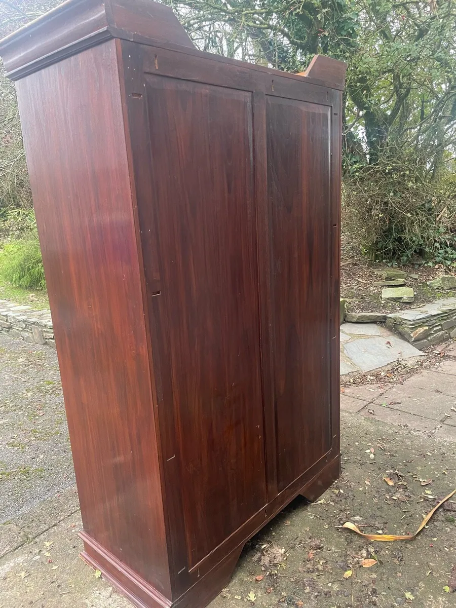 Solid Mahogany Wardrobe - Image 4