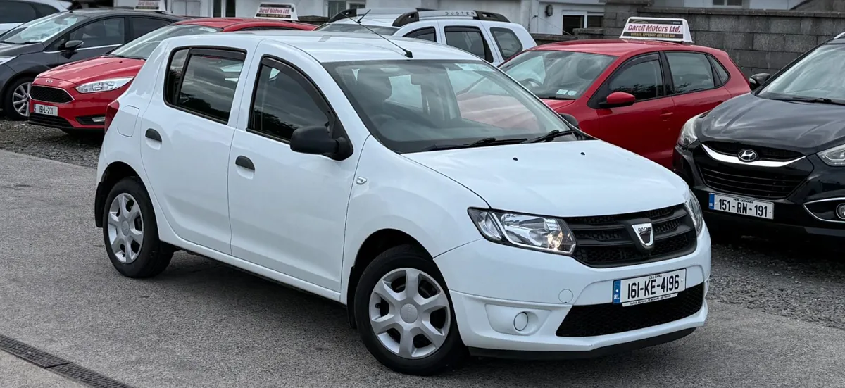 16 Dacia Sandero 1.5 Nct&Tax - Image 1