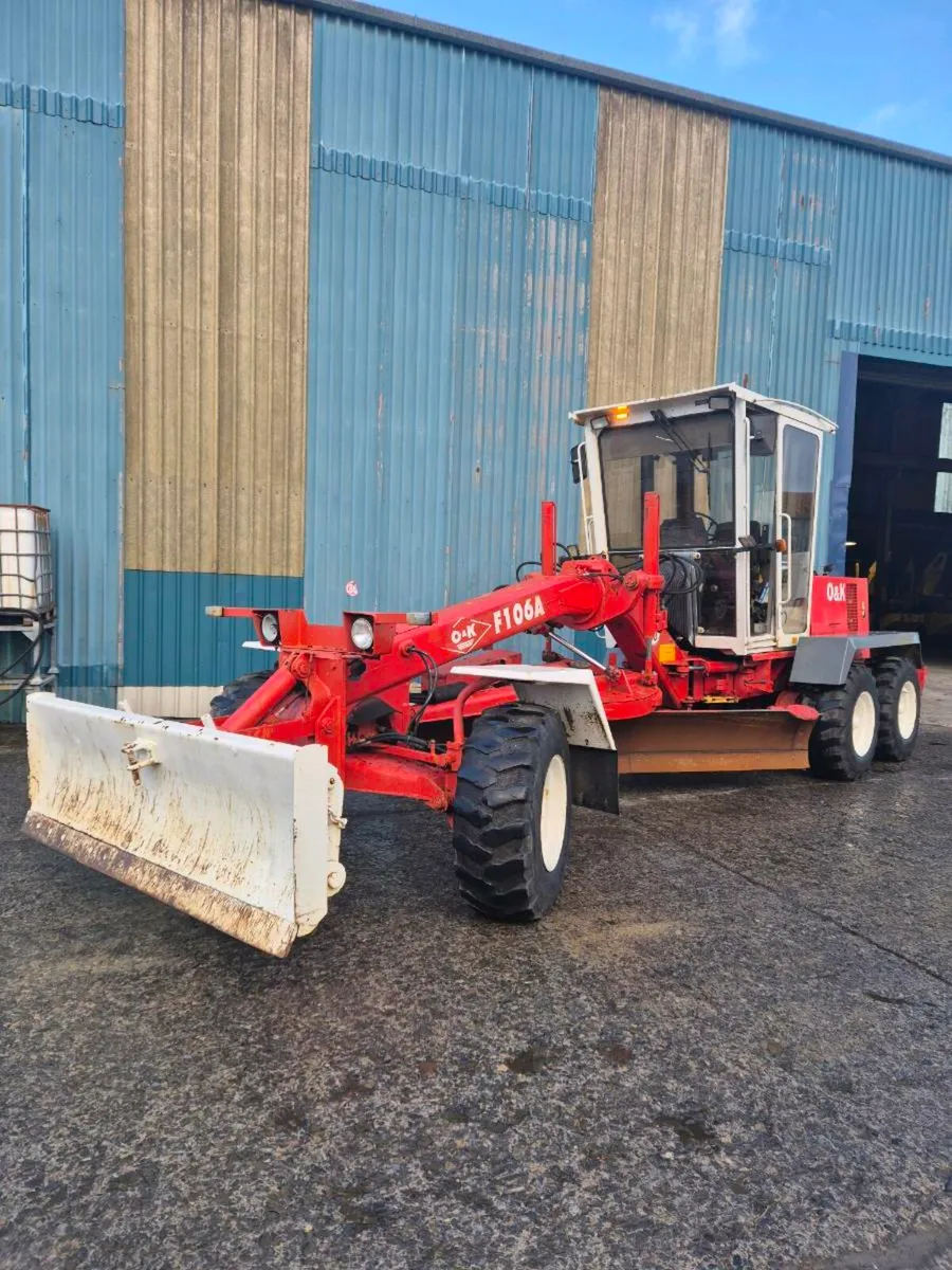 Road graders O&K F106 Sale or Hire - Image 1