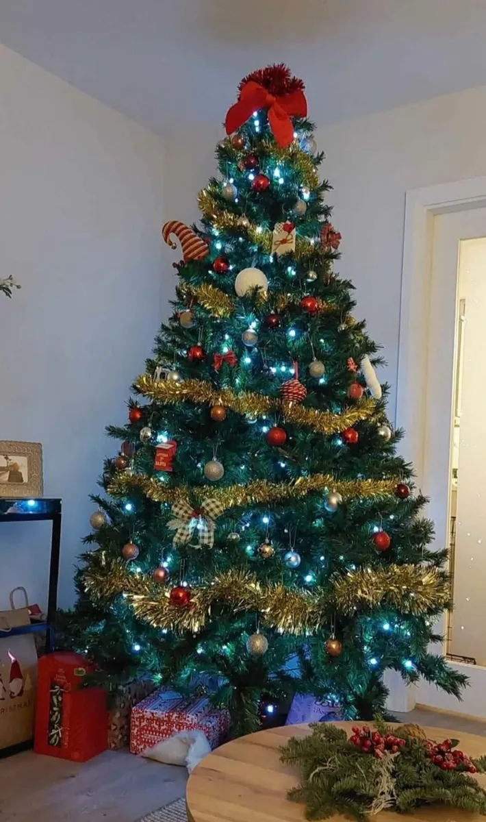 8ft Artificial Christmas Tree (Robson Pine) - Image 1