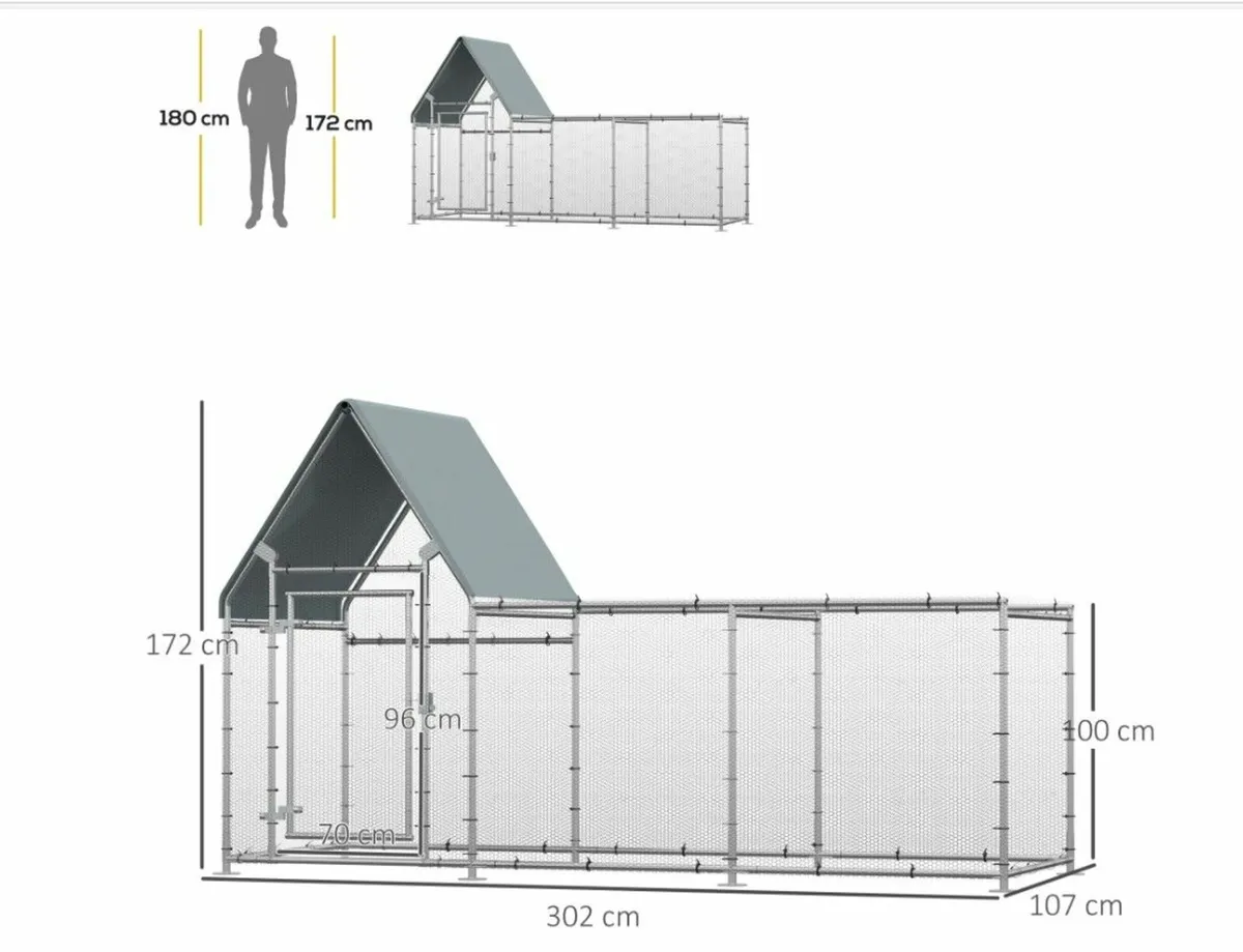 Chicken Run Chicken Coop - Image 2