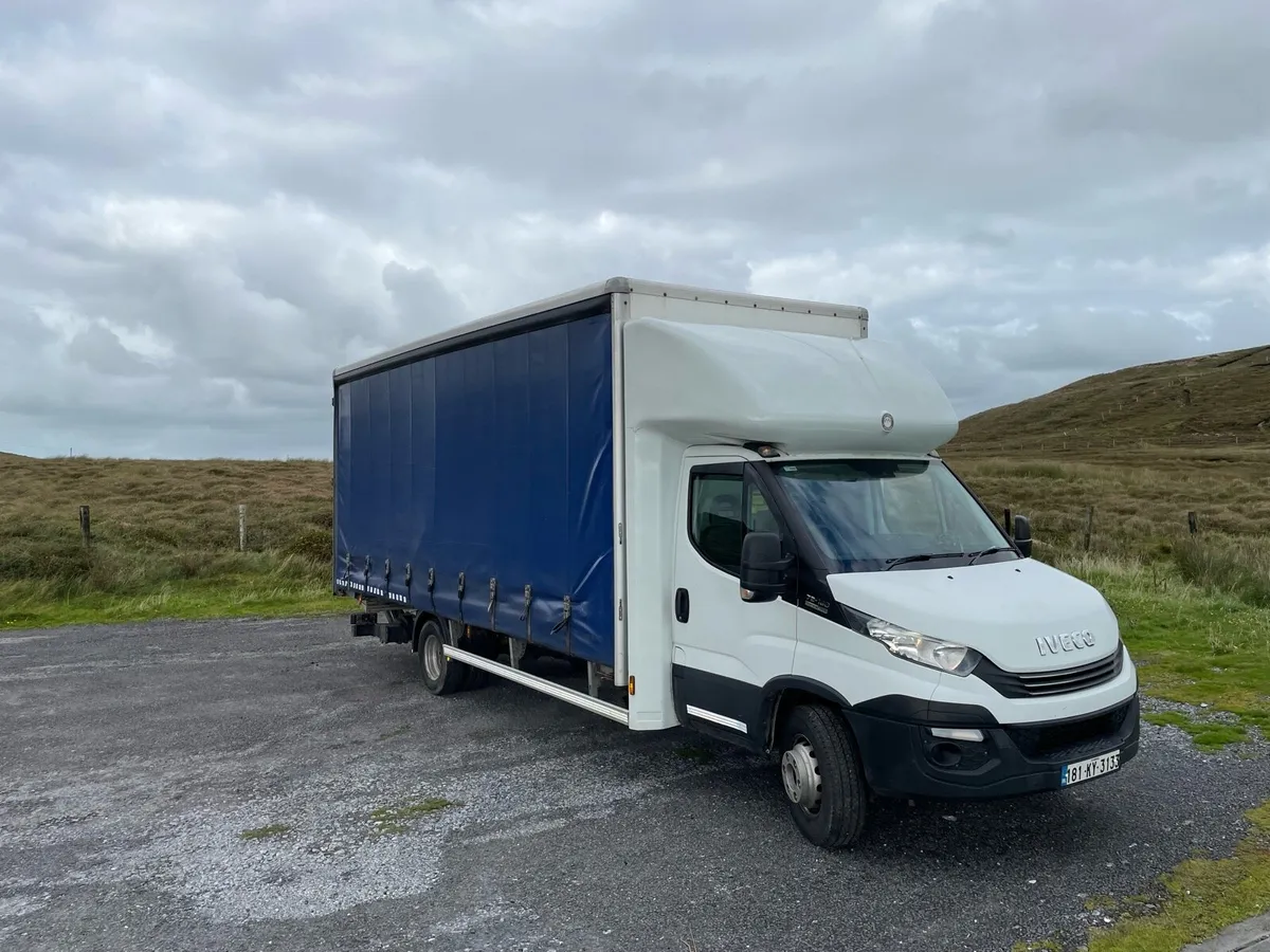Iveco Daily 7.2 Tonne Box Curtain Sider wi - Image 1