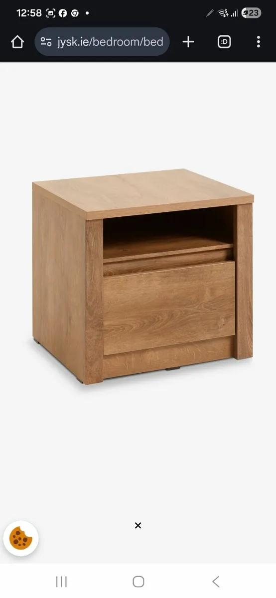 King size Bed frame and side tables - Image 3