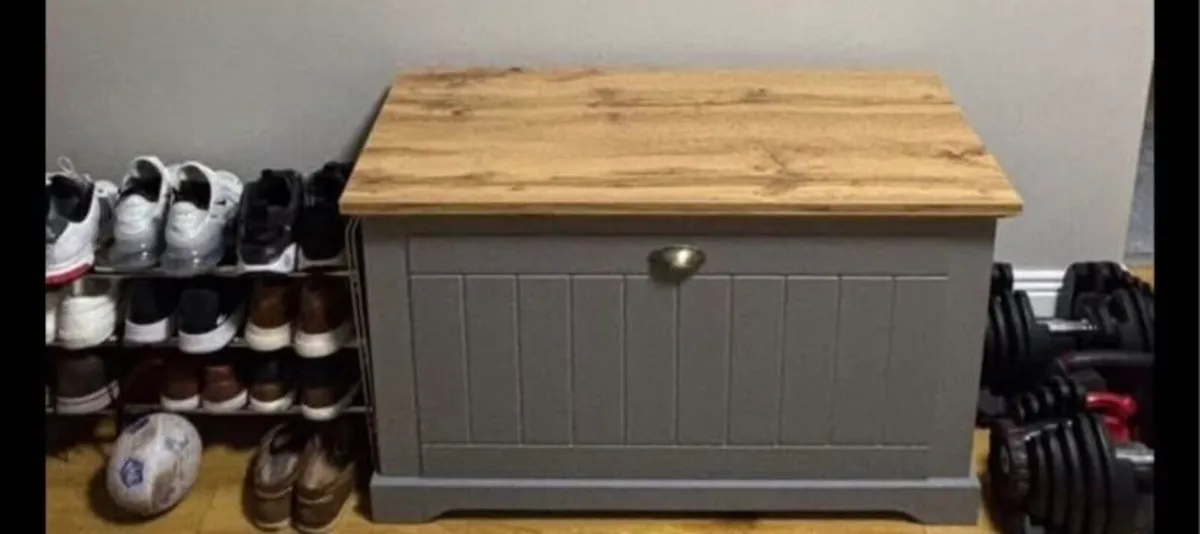 Coat Rack and Storage box - Image 1