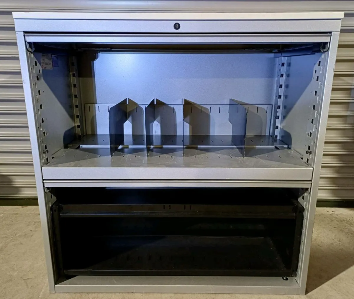 Steel Slider Two Drawer Cabinet - Image 4