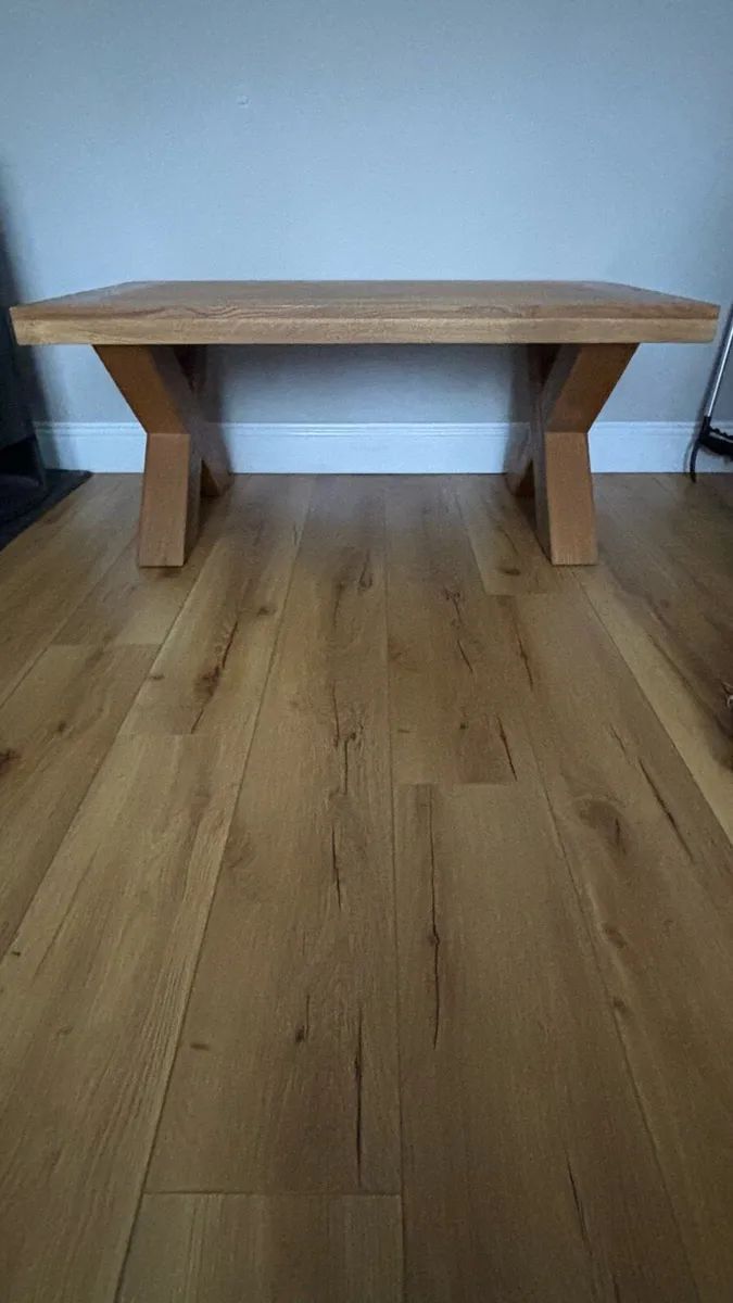 Oak Coffee Table - Image 3