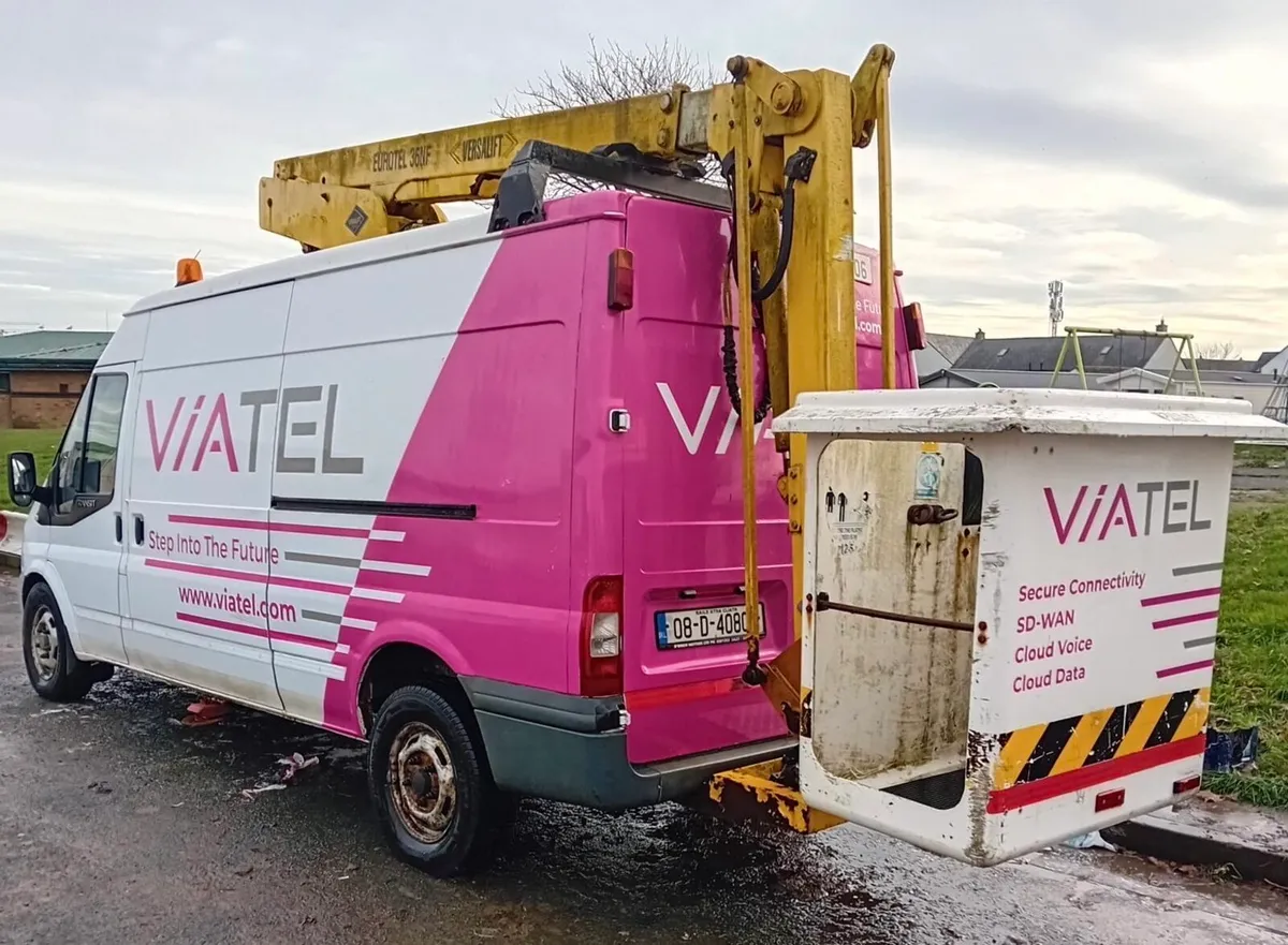 2008 Ford transit cherry picker 0857776504 - Image 3