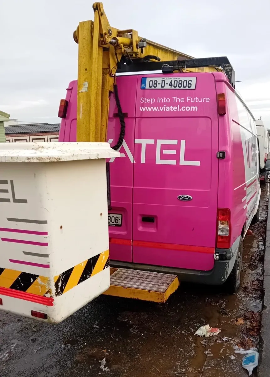 2008 Ford transit cherry picker 0857776504 - Image 4
