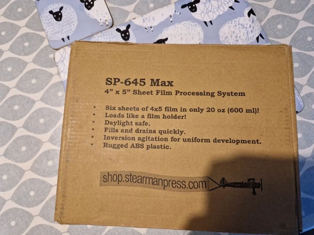 Large format 4x5 developing tank - Image 3