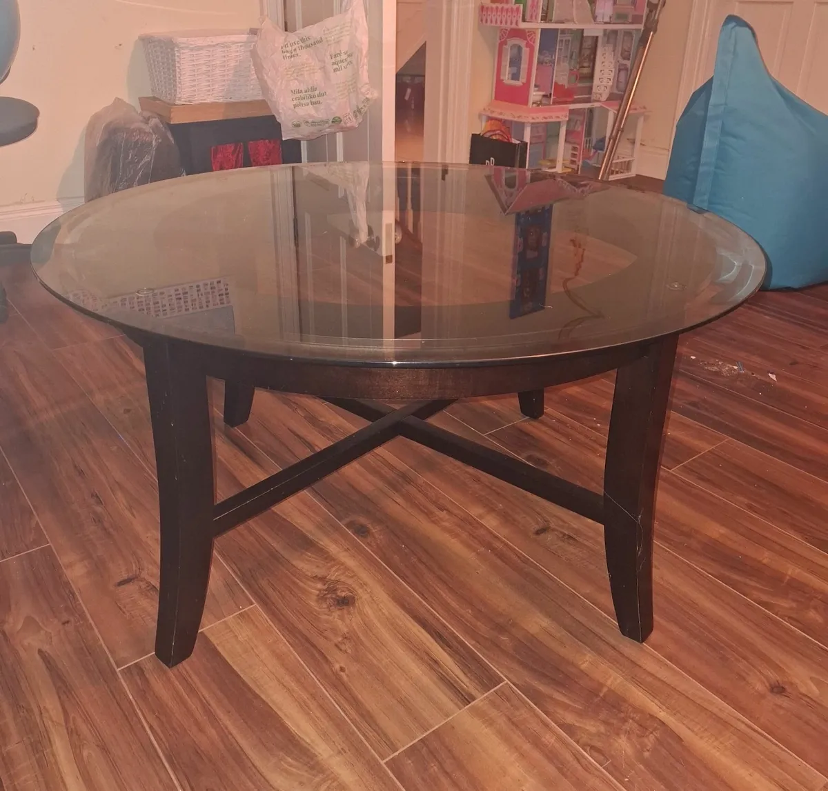 Glass coffee table - Image 2