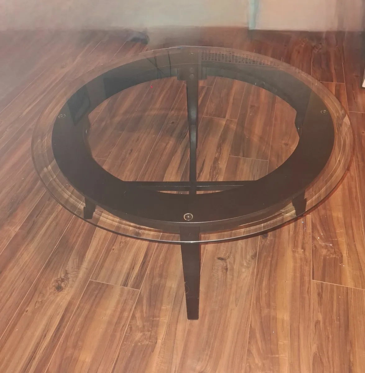 Glass coffee table - Image 3