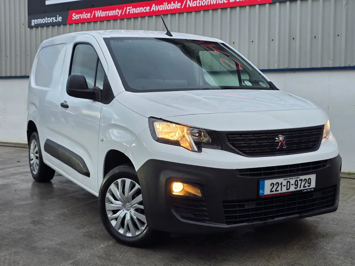 2022 PEUGEOT PARTNER NEW DOE AND LONG TAX - Image 1