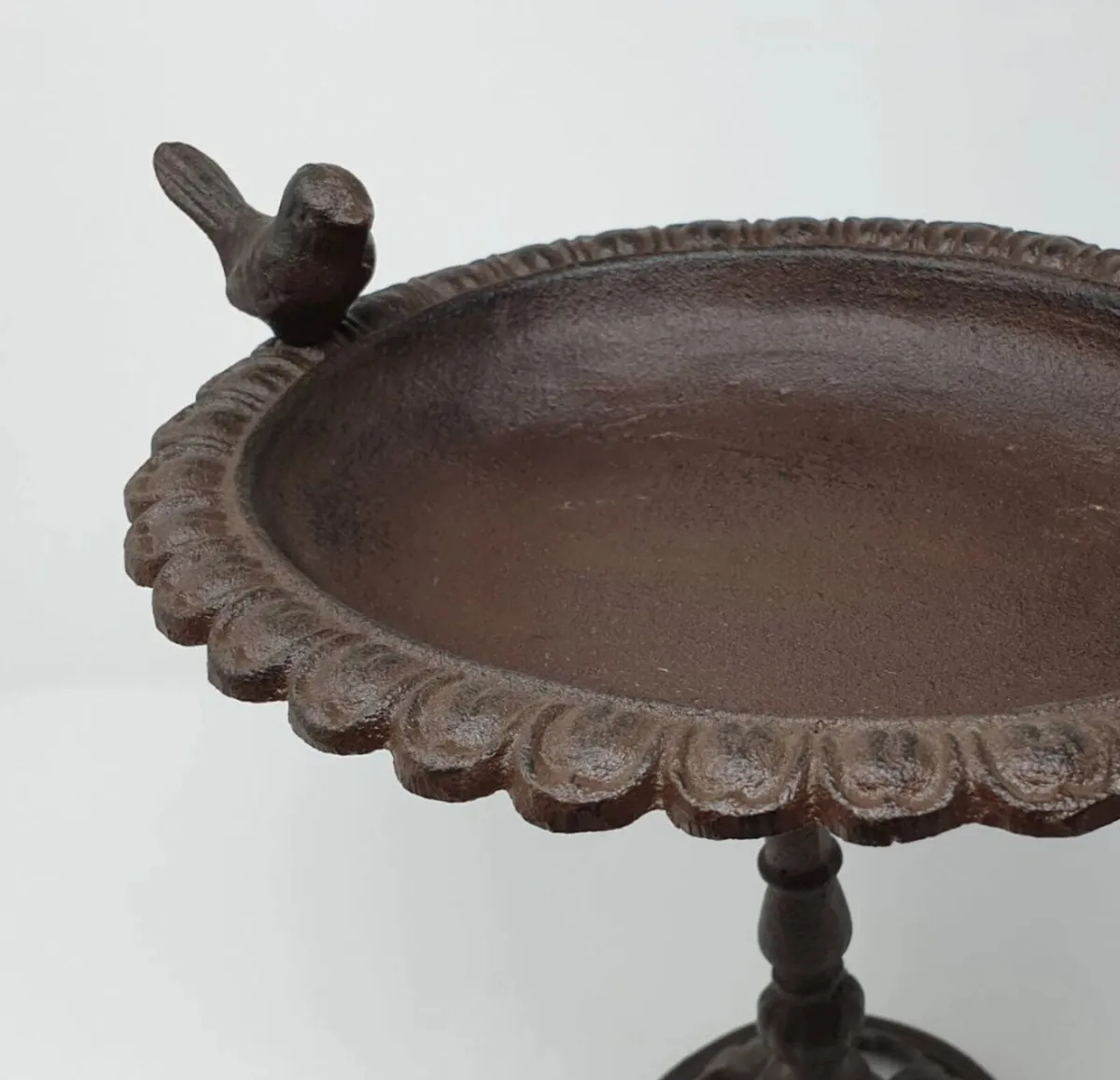 Cast Iron 29cm Bird Bath Feeder NEW - Image 3