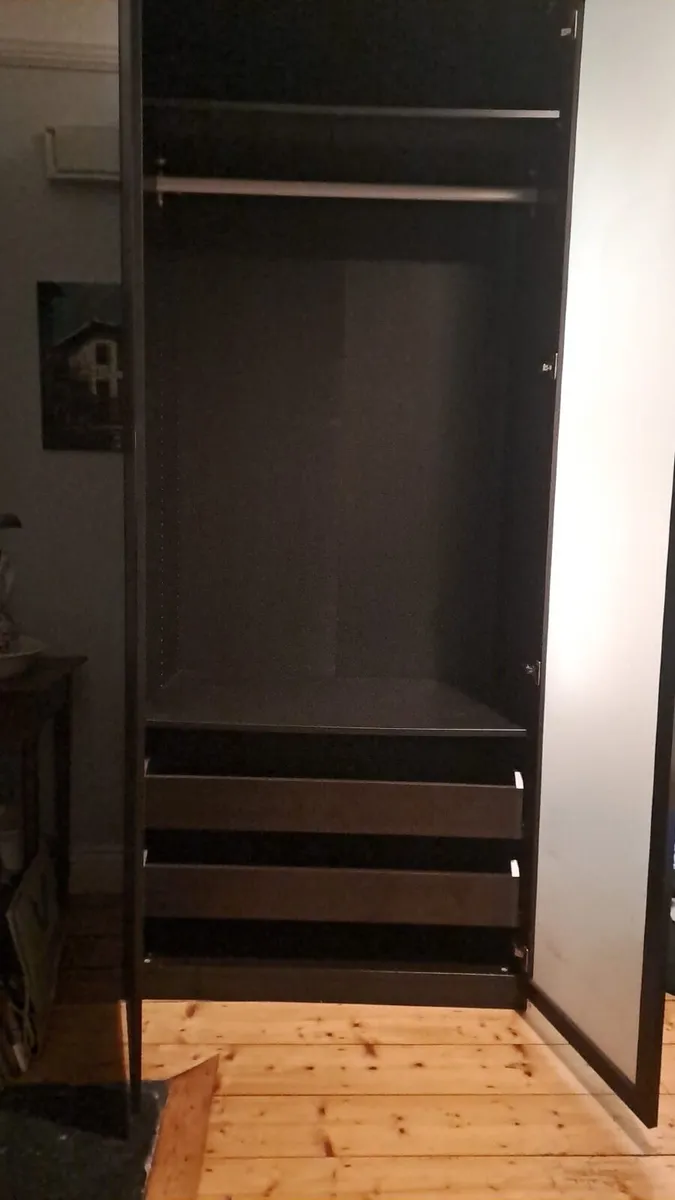 Two IKEA PAX Wardrobes – Excellent Condition - Image 1