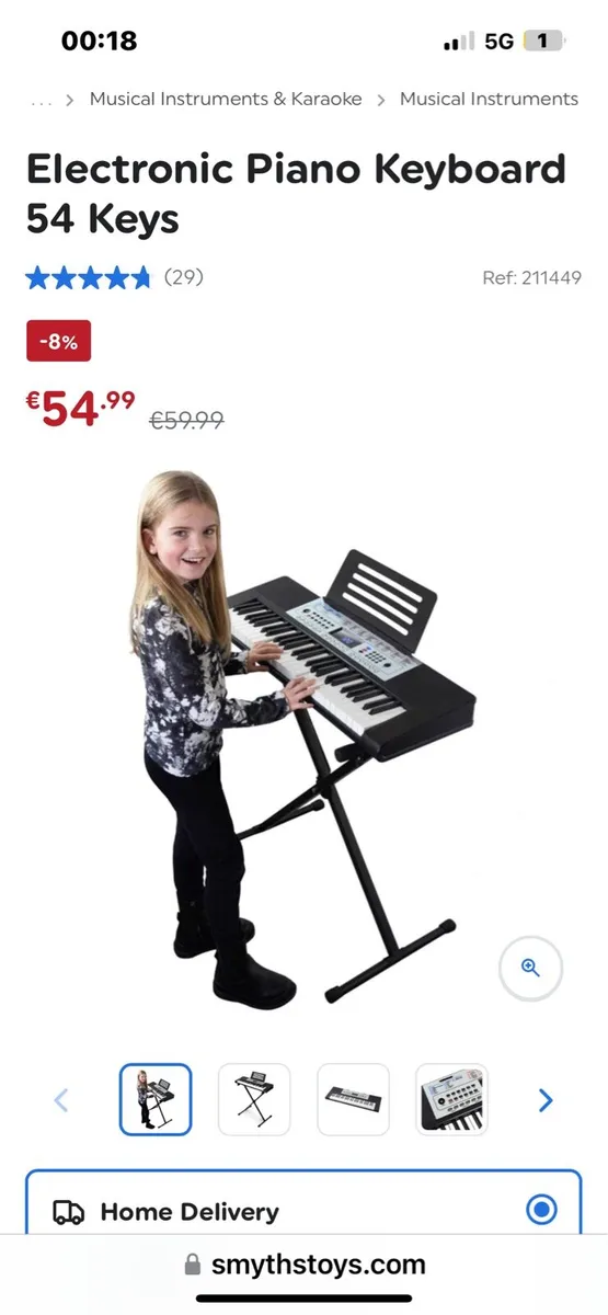 Electronic keyboard