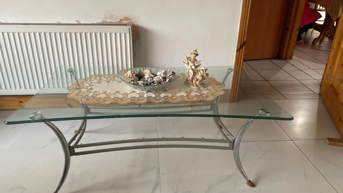 Glass living room table - Image 2