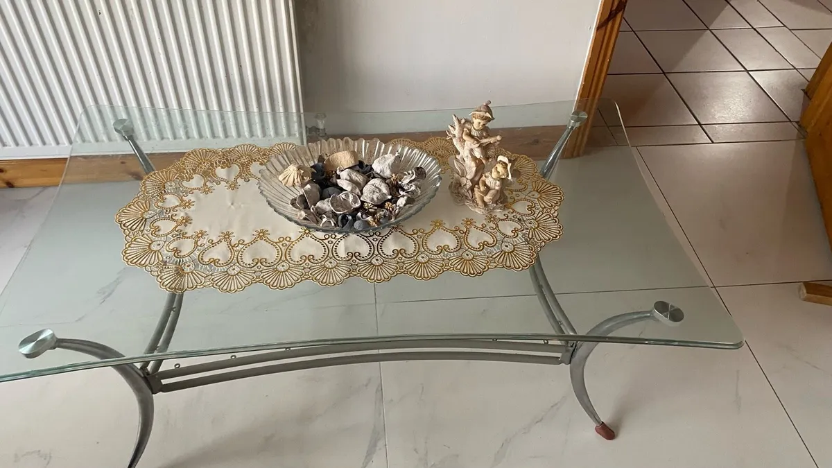 Glass living room table - Image 3
