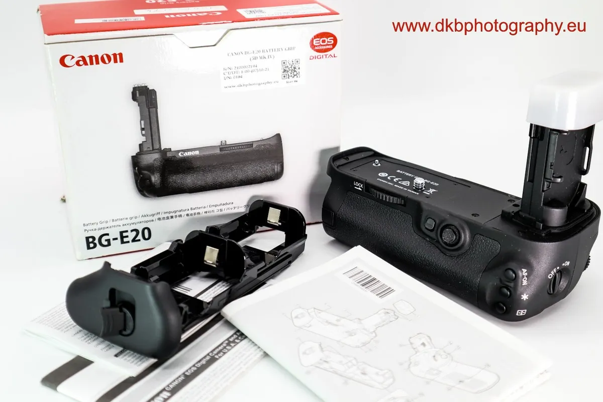 CANON BG-E20 BATTERY GRIP (Canon 5D MK 4) #0184 - Image 2