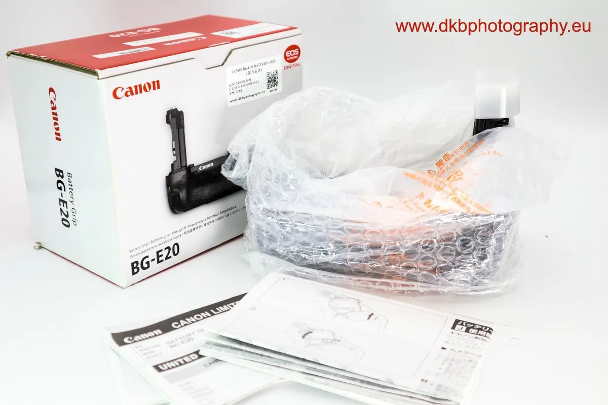 CANON BG-E20 BATTERY GRIP (Canon 5D MK 4) #0184 - Image 1