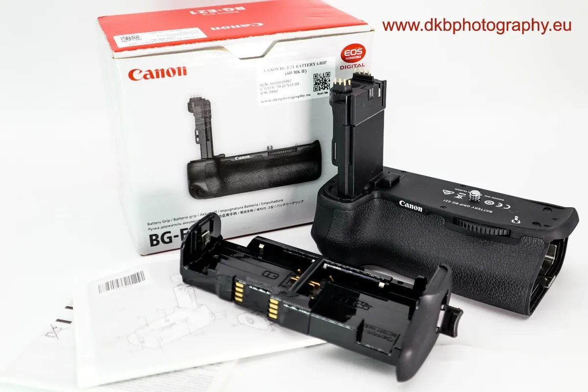 CANON BG-E21 BATTERY GRIP (Canon 6D MK 2) #0190 - Image 2