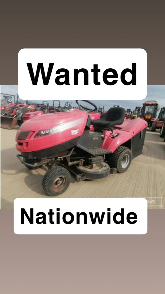Lawnmowers wanted