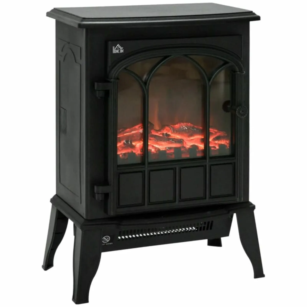 Electric Fireplace, Electric Stove Heater with LED - Image 1