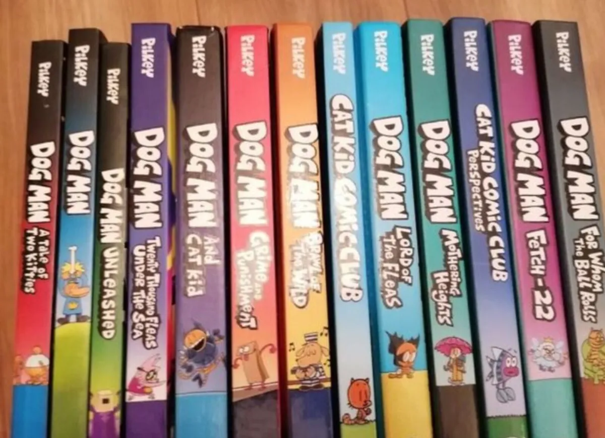 13 DogMan & CatKid Books - perfect Christmas Gift - Image 2