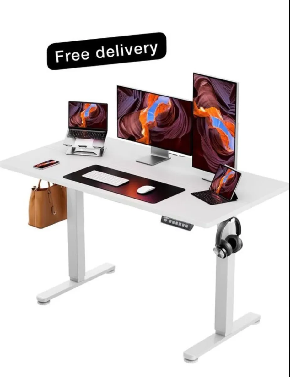 Electric Standing Desk Height Adjustable 120 x 60c