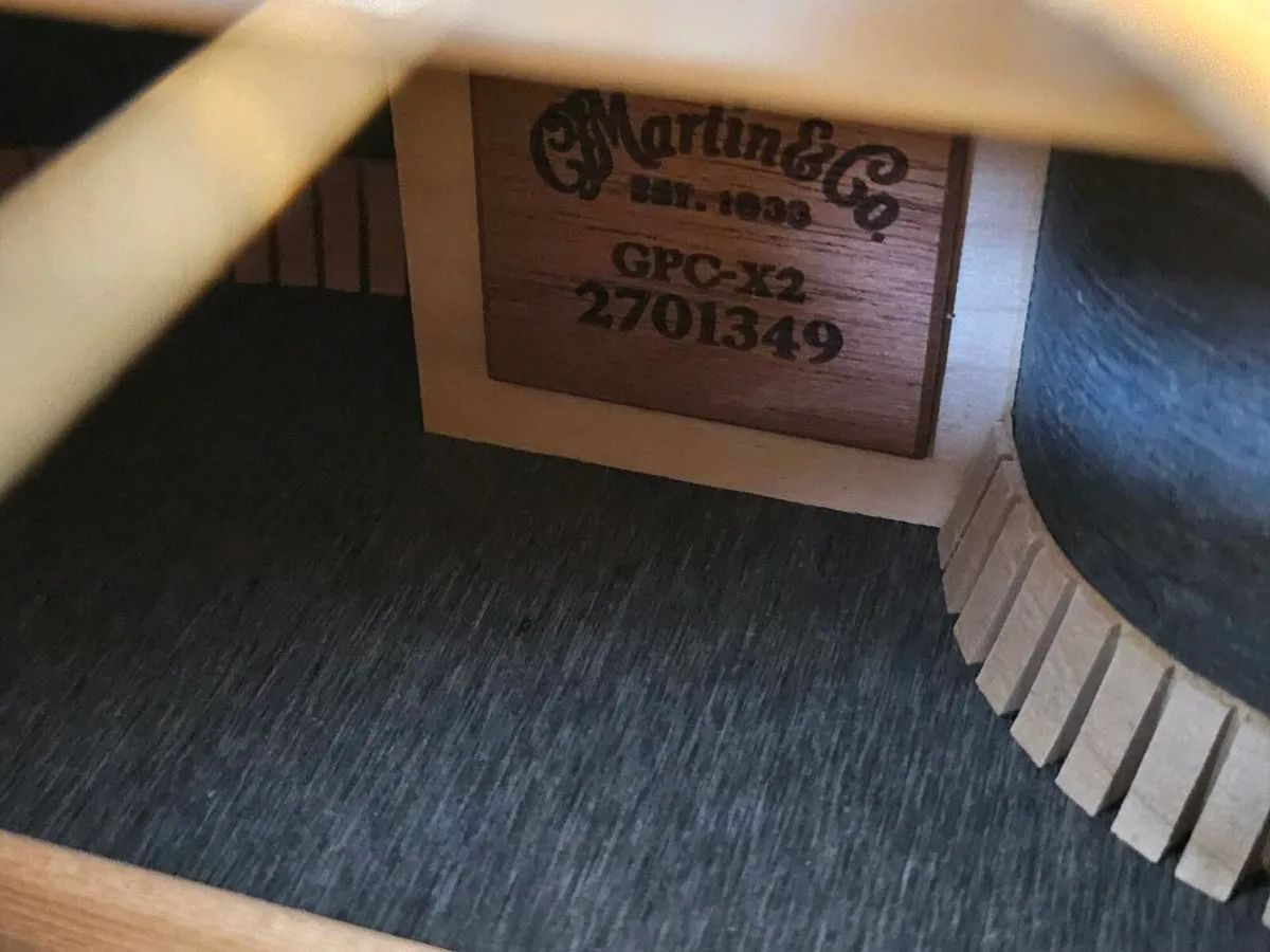 Martin Acoustic Guitar - Image 2