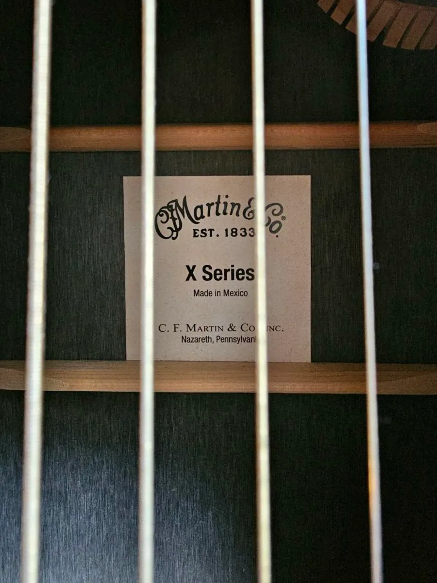 Martin Acoustic Guitar - Image 3